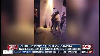 Club incident caught on camera