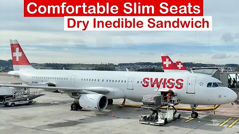SWISS Air Lines A321 ECONOMY Class: LX1954 Zurich to Barcelona
