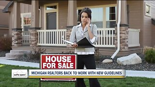 Michigan realtors back to work with new guidelines