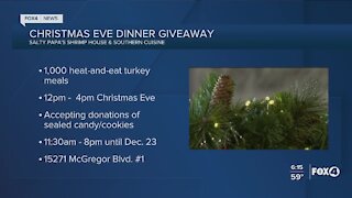 Salty Papas Christmas dinner giveaway