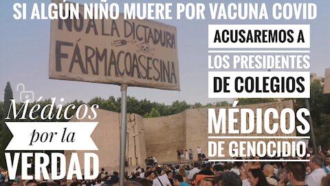 Médicos por la Verdad España y Alemania contra la vacuna covid a niños