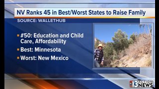 Study: Worst states to raise a family includes Nevada