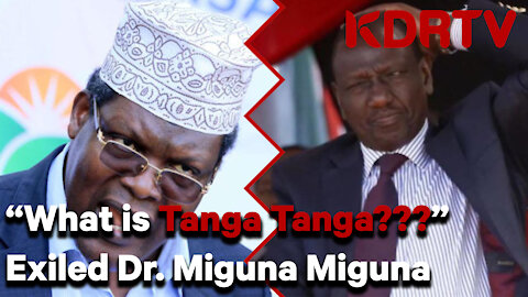 Miguna Miguna, "William Ruto is a Thief and not intelligent like me" | KDRTV