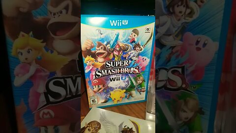 Super Smash Bros. WiiU with Mario Amiibo and Bestbuy Exclusive Steelbook #wiiu #mario #smash #gaming