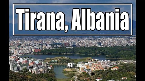 Tirana, Albania Virtual City Walking Tour (4K HDR)