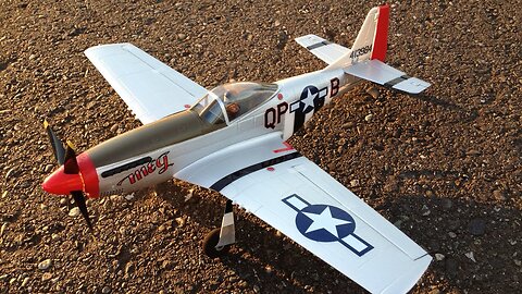 Parkzone Ultra Micro P-51 Mustang RC Plane BNF with AS3X Sunset Flights with Hiccup Soundtrack