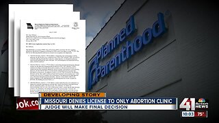 Missouri denies abortion license for state's lone clinic