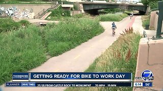 Getting ready for Bike to Work Day is Wednesday