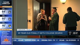 81-year-old graduates from USF