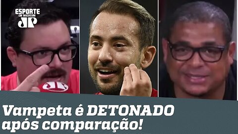 "Você tá de SACANAGEM!" Vampeta COMPARA Flamengo a time paulista e é DETONADO!