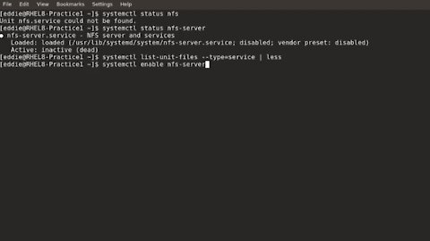 RHCSA Practice Session: Mount and unmount network file systems using NFS