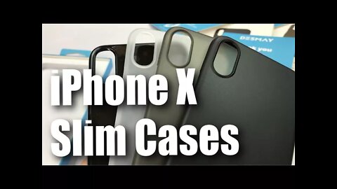 The Slight by Desmay: Thinnest Protective Case for iPhone X First Look