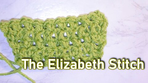 How to Crochet the Elizabeth Stitch
