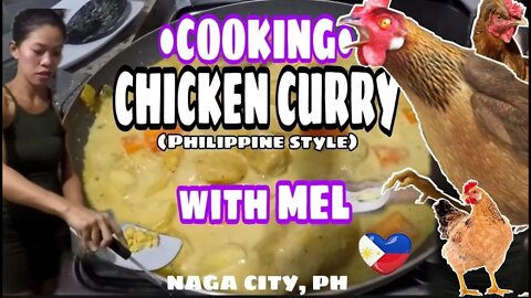 Mel Cooking Chicken Curry Naga city, Philippines Naga City PH