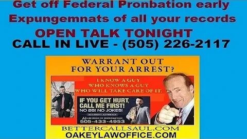 Federal Prison Talk Live - Answering comments and taking calls - Open topics tonight