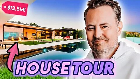 Matthew Perry | House Tour | $15 Million Malibu Mansion, Pacific Palisades Cottage & More
