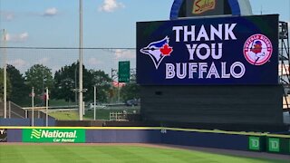 The Blue Jays play their last game in Buffalo