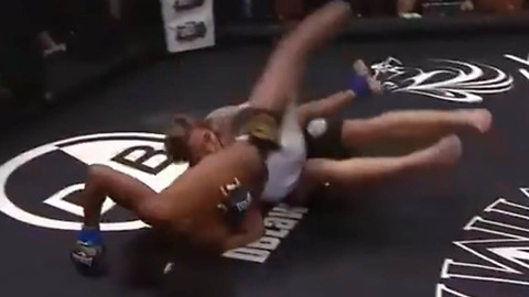 MMA Fighter Knocks HIMSELF Out During Match