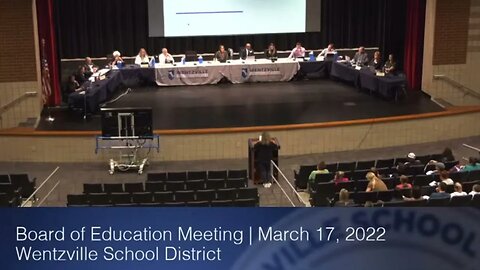 Jen Olson Addressing the Wentzville Board of Education - 03/17/22 - 1A Part 3 & "Terrorist" Parents