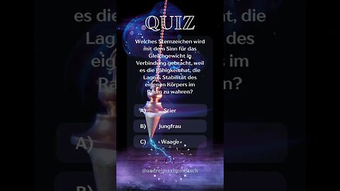 Welches Sternzeichen steht für das Gleichgewicht? Astrologie &die 12 Sinne des Menschen #alphaiomega