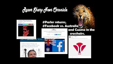 #Parler returns, #RushLimbaugh dies, #Australia showdown with #Facebook.