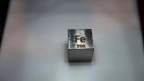 Iron Metal 10mm Density Cube 99.5% Pure
