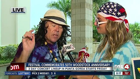 3 day festival in Punta Gorda commemorates 50th Woodstock anniversary