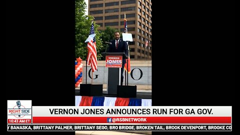 Live: Rep. Vernon Jones announces run for GA Governor 4/16/21