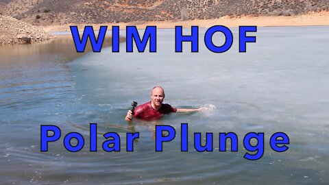 Jumping into a Frozen Lake (Wim Hof Polar Plunge)