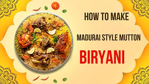 How to make MADURAI STYLE Mutton BIRYANI | In Pressure Cooker | #trending #viral #tamil @TowerTreee