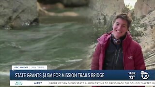 State grants $1.5M for Mission Trails bridge