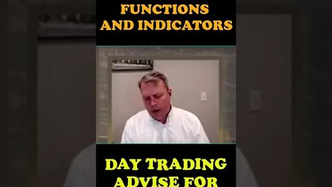 Day Trading Futures Function And Indicators Part - 1#shorts