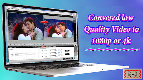 How to Convert normal (hq) Video to full HD 1080p or 4K Video in Laptop/pc_ 2021.
