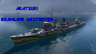 World of Warships - Akatsuki: Brawling Destroyer