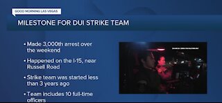 Southern Nevada's DUI Strike Team: 3K arrests in less than 3 years