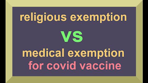 EXEMPTION FOR COVID VACCINE LETTER