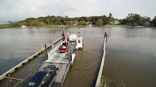 Upper Ferry near Eden, MD - (Aerial)