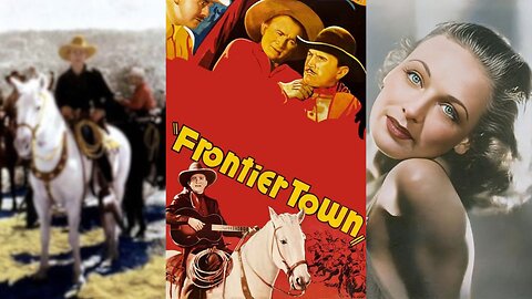 FRONTIER TOWN (1938) Tex Ritter, Karl Hackett & Ann Evers | Drama, Western | B&W