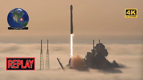 REPLAY: SpaceX launches O3b mPOWER 1 & 2 to MEO! (16 Dec 2022)