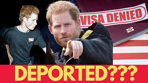 Will Prince Harry Be Deported For Not Revealing Drug USE? #live