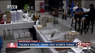 Tulsa's annual Tulsa Greek Festival starts today