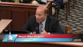 Detroit Mayor Mike Duggan testifies on auto insurance reform