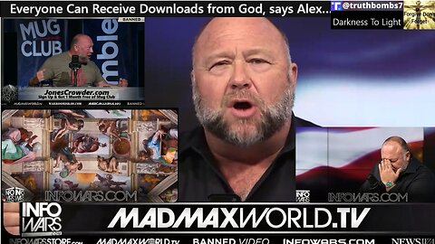 12/12/2023 Everyone Can Receive Downloads from God, says Alex Jones