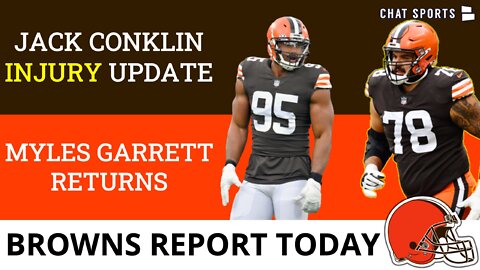 Browns Injury News On A KEY Starter + Myles Garrett's Week 1 Status?