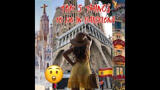 Top 5 Things to do in #Barcelona