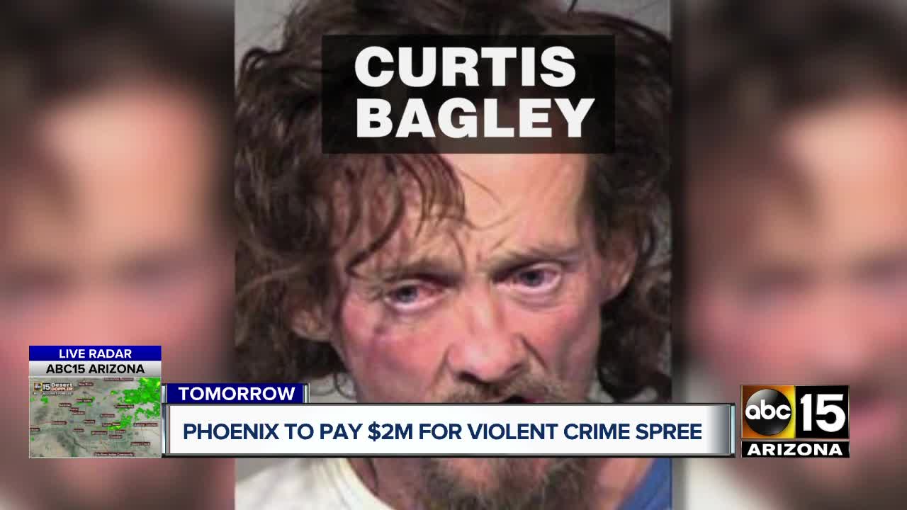 Phoenix to pay $2 million for violent crime spree