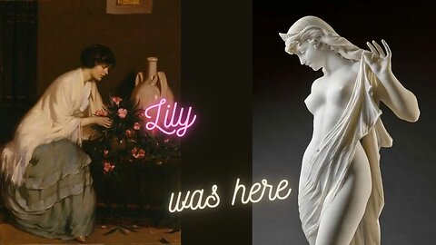 Lily was (coming) here. Yes, Lily was here.