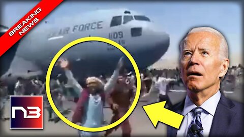 BREAKING: MUST SEE Afgans Storm Airport, Jump From C-130s, Biden Admin LAUGHINGSTOCK of the World