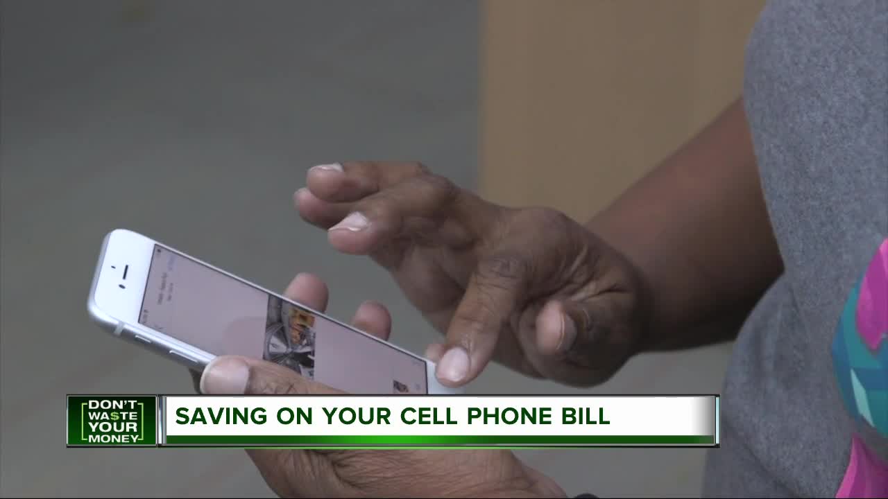 Saving on your cell phone bill