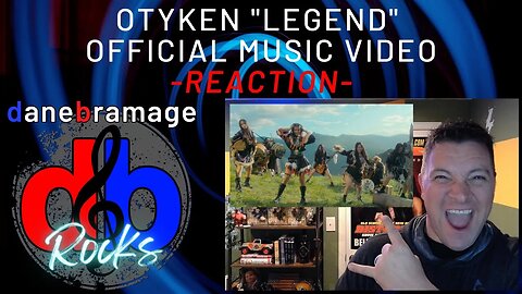 OTYKEN "LEGEND" Official Music Video | DaneBramage Rocks Reaction